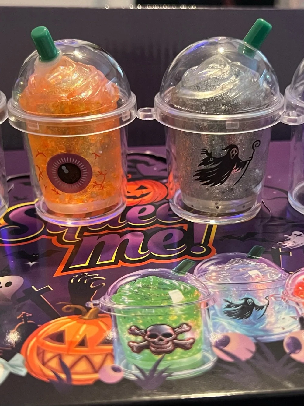 NeeDoh Halloween 3 Pack Surprise Dumpling, Frappe Suishy Smasher